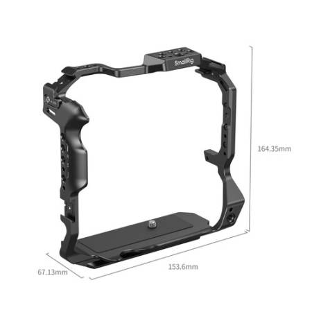 SmallRig 5623 - klatka do Canon EOS R5 Mark II z uchwytem Battery Grip BG-R20 - wymiary